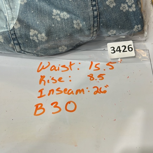 Free People Low Rise Ditzy Floral Print Skinny Leg Jeans size 29 - Picture 14 of 14